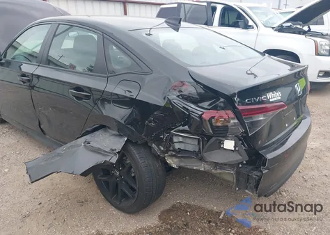 2025 Honda Civic Sport from USA, damaged, VIN 2HGFE2F50SH575872